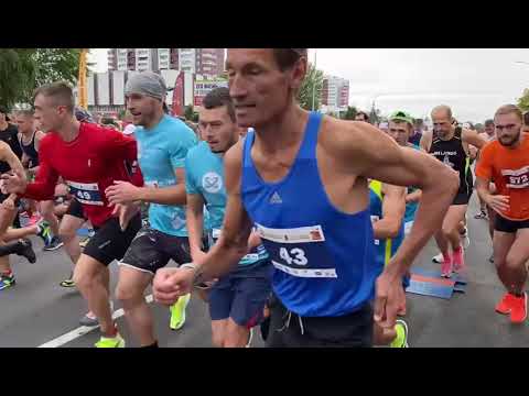 Belarus runners in Soligorsk - Maccabi Community Fun Run 2021
