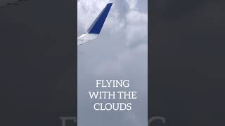 Flying with the Clouds #flying #clouds #aeroplane
