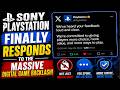 Sony PlayStation FINALLY Responds to the Massive Digital Game Backlash!