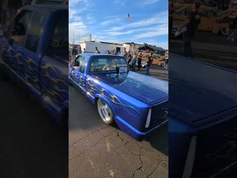 HotWheels Bagged Steel Flamed S10 Mini Truck @ Dinos Git Down 2022