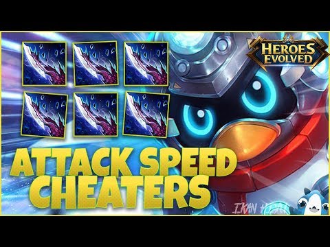 Full Attack Speed Build Ranked Trolling Pengwing Pro - Heroes Evolved Indonesia