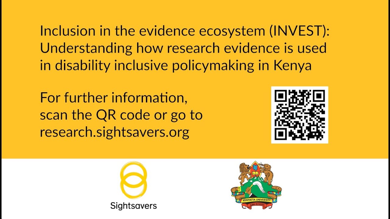 Investigating evidence use in disability-inclusive policy making