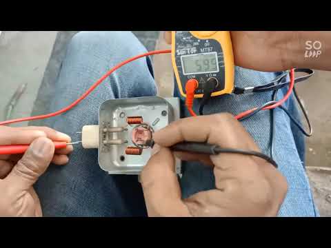 microwave oven magnetron repair just a testing clime meter