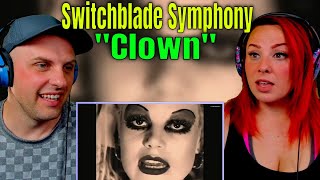 Switchblade Symphony "Clown" Music Video | THE WOLF HUNTERZ REACTIONS