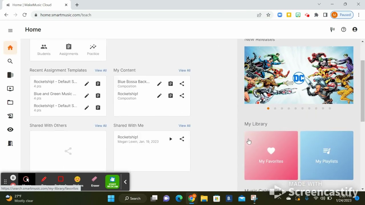MakeMusic Cloud Compose Tool and Pre-Made Rhythm Reading Examples