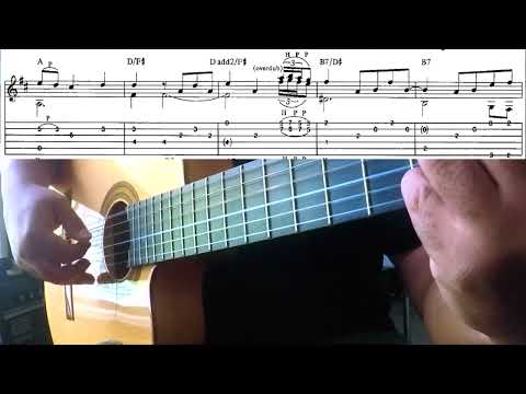 Randy Rhoads  - "Dee"  (TABS ON-SCREEN!)