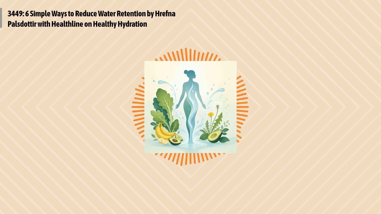 3449: 6 Simple Ways to Reduce Water Retention by Hrefna Palsdottir with Healthline on Healthy...