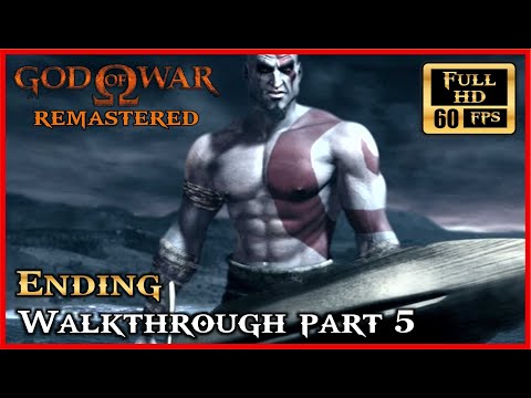 GOD OF WAR 1 Remastered ENDING [60FPS 1440P] Walkthrough Part 5 [FULL GAME] PS3