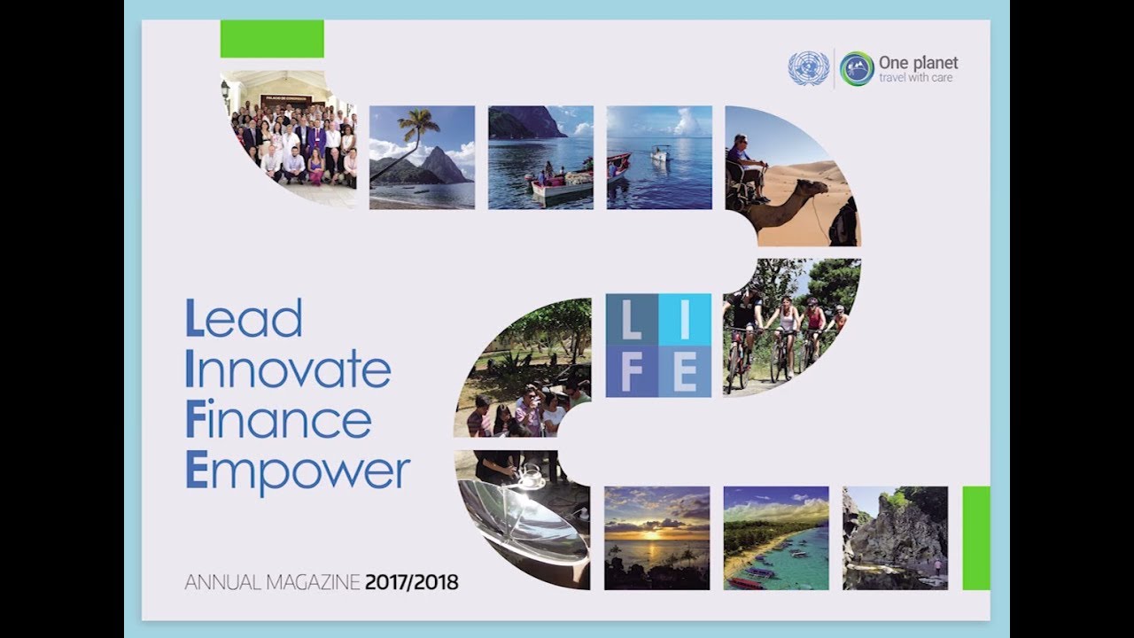 Trailer of the One Planet Sustainable Tourism Programme Annual Magazine 2017/2018