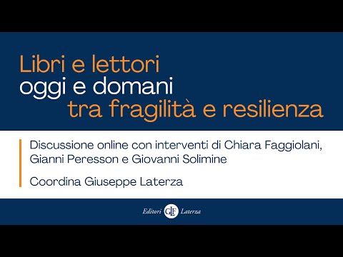 Libri e lettori oggi e domani: tra fragilità e resilienza