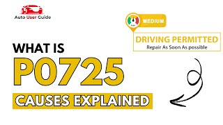 Meaning of OBD p0725