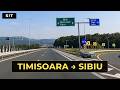 Driving Romania S A1 Timisoara Sibiu Real Highway