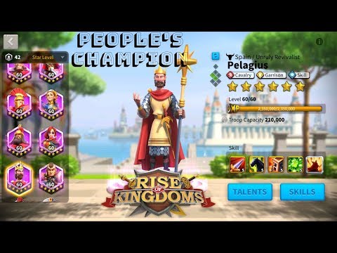 Pelagius Commander spotlight v 2.0 - all you need to know - tip's and advice's - Rise of Kingdoms