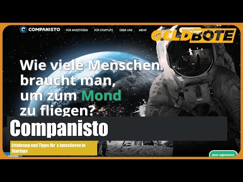 💰Companisto Erfahrung und Tipps für investieren in Startups