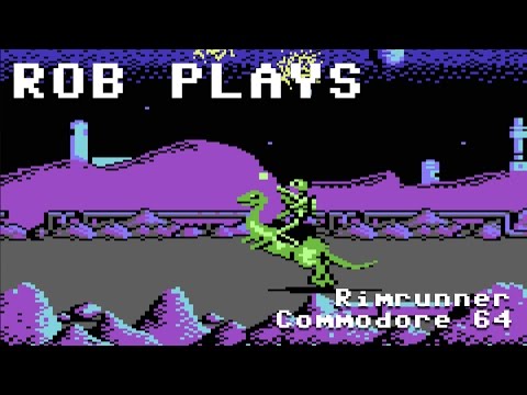 "Rimrunner" on Commodore 64 - Rob Plays