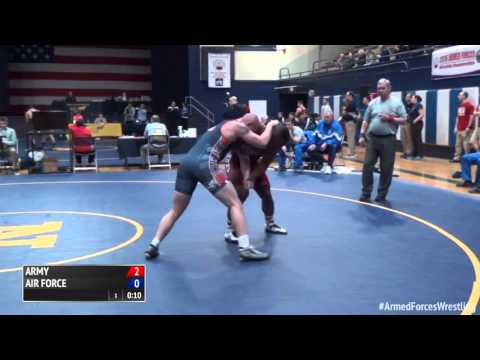 86 kg - Victor Terrell (Army) vs. Clayton Gable (Air Force)