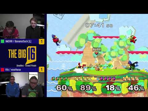 Indiana Melee Summit 2019 - IMDRR / BananaSack vs Rik / voorhese - Doubles - Grand Finals