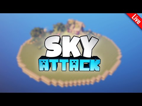 🔴 Minecraft Sky Attack  🚀 Minecraft Sky Block Live