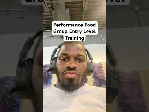 Performance Food Group Class A Entry Level Training
