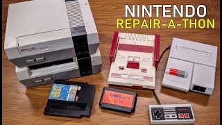 Can I fix four broken Nintendo game consoles?