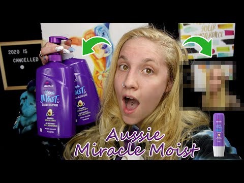 Aussie Miracle Moist Shampoo, Conditioner & Miracle...
