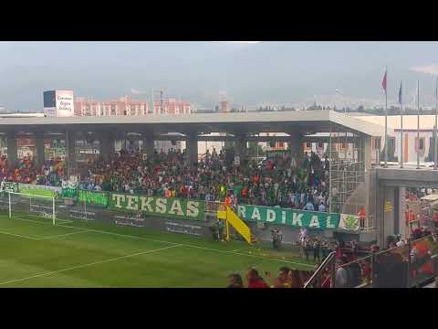 Göztepe - Bursaspor 6.dk Ankaragücü Sesleri