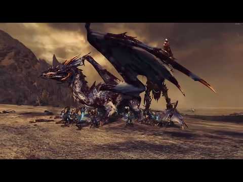 Star Dragon VS Gallows Giant (Necrofex Colossus)  | Total War: Warhammer 2