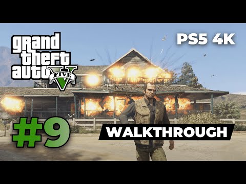GTA 5 Expanded & Enhanced - PS5 Walkthrough Gameplay | Part 9 | 4K 60FPS (no commentary)
