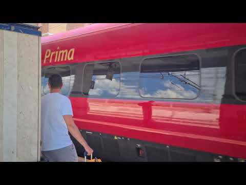 Stazione Lamezia Terme Centrale Einfahrt eines Italo