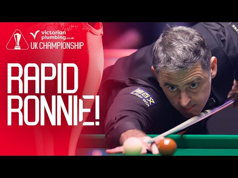 MAX CHANCE WITH A TWIST! Ronnie O'Sullivan vs Zhou Yuelong | 2025 Victorian Plumbing UK Championship