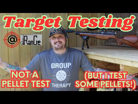 S410 target testing at D-Range | Not a pellet test (but I test some pellets!)