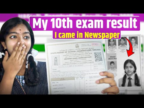 😱10th result la Paper la vanthana??🤯 | Revealing my 10th Exam result😶‍🌫️ | #missmiracle