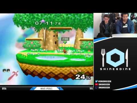 Shine and Dine 2 Pools - BTea (Marth) vs TFU (Fox)