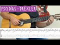 Como Tocar 730 Días - Jorge Drexler. Violão Cover Partitura/Tablatura