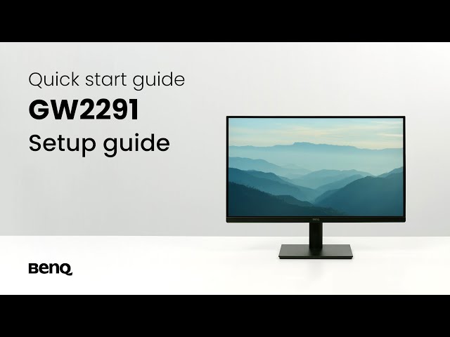 Monitor BenQ GW2291 21,5" FullHD 100Hz IPS Flicker-Free Altavoces Integrados video
