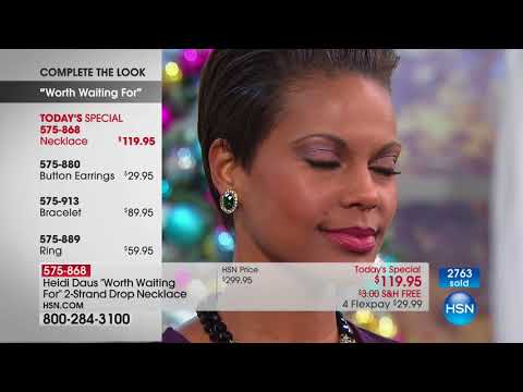 HSN | Heidi Daus Fashion Jewelry 11.15.2017 - 01 AM