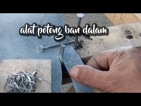 Alat potong ban dalam paling simpel (cutting tool for inner tubes)