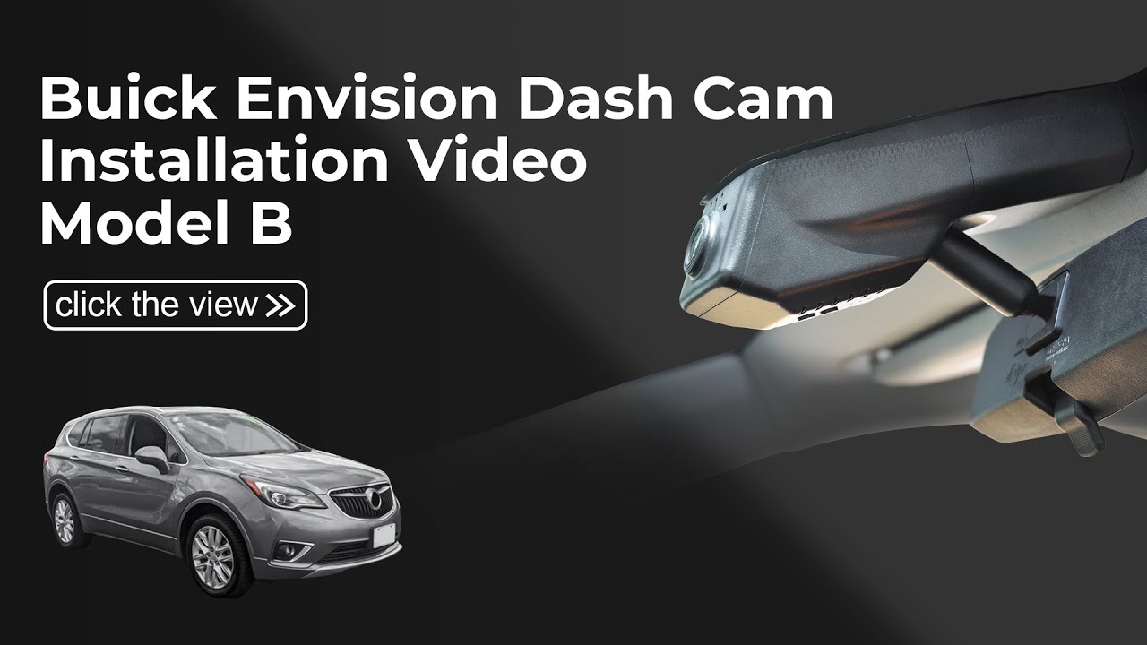 GM Buick Envision Gen1 2016-2020 Dash Cam 019C(Model B) Installation Video
