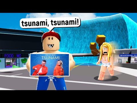 Kiedy 5 Latek Słucha Tsunami | BrookHaven RP | Roblox Vito i Bella