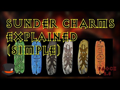 Quick Explanation or Guide For Sunder Charms - Patch 2.5 Ladder - Diablo 2 Ressurected