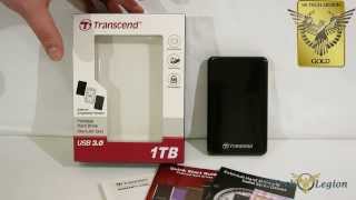 Transcend 25A3 External USB 3 0 Portable HDD Overview and Benchmarks
