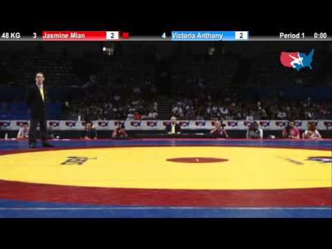 WFS 48 KG Jasmine Mian (Canada) vs Victoria Anthony (USA)