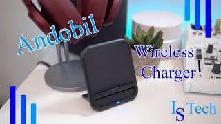 2 in 1 Wirelss Charging Pad and Stand | Andobil