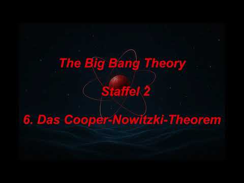 The Big Bang Theory ~Staffel 2~ F 6- 10 ,tonspur ,einschlafen