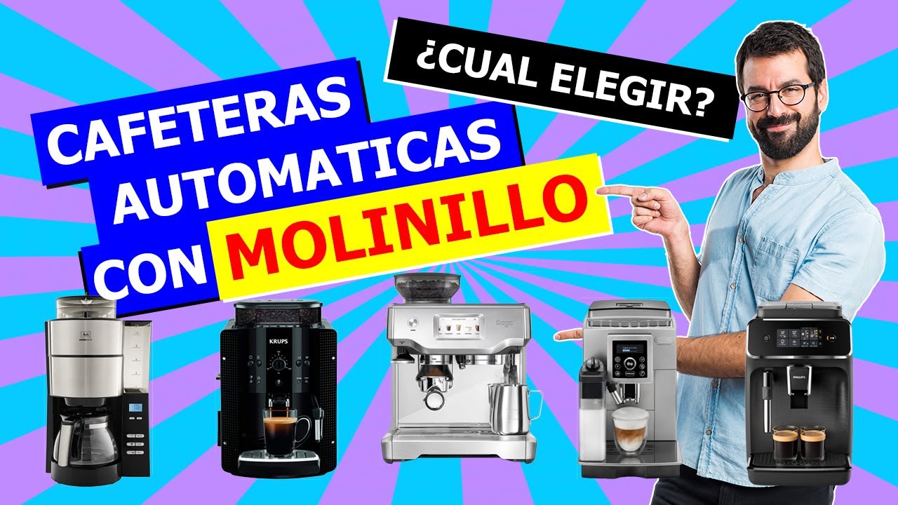 ▶ TOP 5 CAFETERAS AUTOMÁTICAS Con MOLINILLO INTEGRADO En AMAZON ✅ Del Grano A La Taza | 2023 |