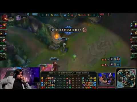 ROC Hjärnan Insane Quadra Kill with Jhin against MM