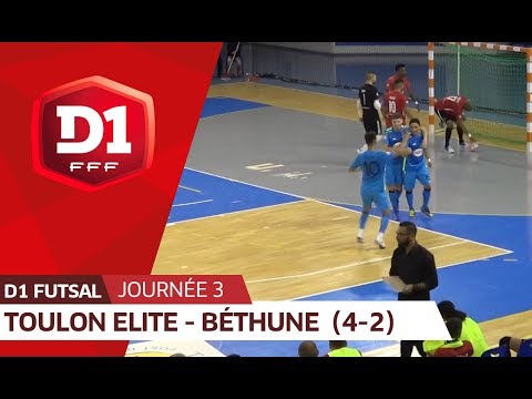 J3 : Toulon Elite Futsal - Bethune Futsal (4-2), le résumé