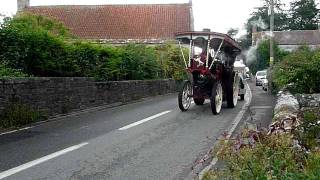 preview picture of video 'Fairground Engine along the A372 at Long Sutton, Somerset'
