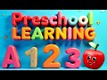 Preschool Learning Activities For 3 Year Olds At Home Learn ABC Phonics Shapes Numbers Colors