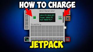 How to Charge Jetpack in ATM10 Modpack for Minecraft